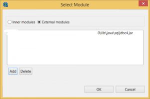 Select connection module