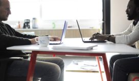 Startup Business People Working on Laptop