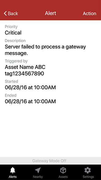 A phone with a message on it that says the server failed to process a gateway.