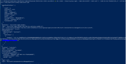 A screen shot of a Jenkins instance running within a Windows PowerShell command.