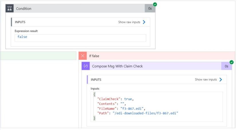 Demo: Logic Apps Using Claim Check Pattern - SPR