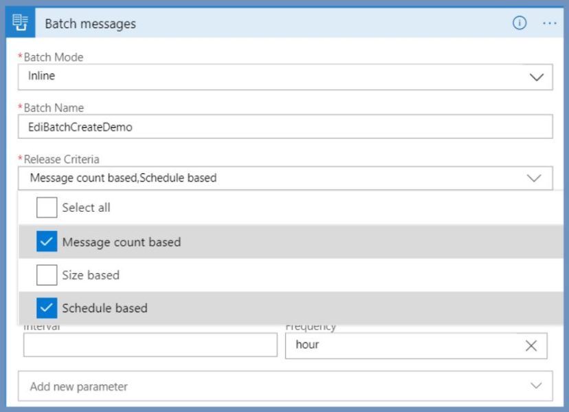 Use Logic Apps EDI batching to group multiple transactions - SPR