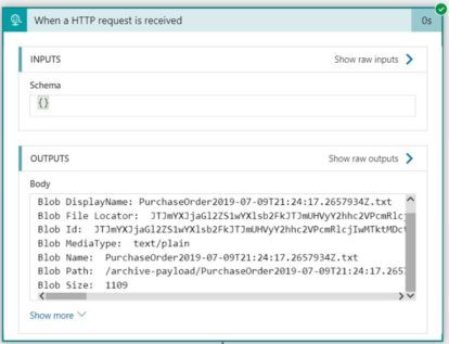 A screenshot of the htaccess file, a Logic Apps alternative.