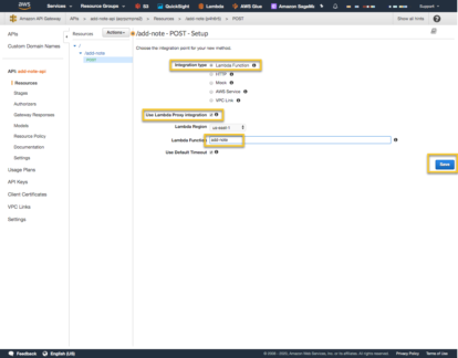 A screen shot of the Azure portal featuring an AWS serverless application.