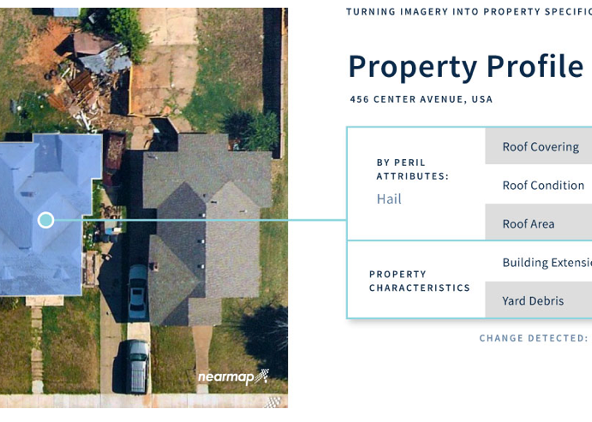 A house with a roof and a house with a roof can be analyzed using computer vision techniques.