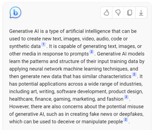 Generative AI - Definition