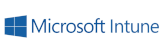 Microsoft Intune logo featuring the Windows icon and the text "Microsoft Intune" in blue.